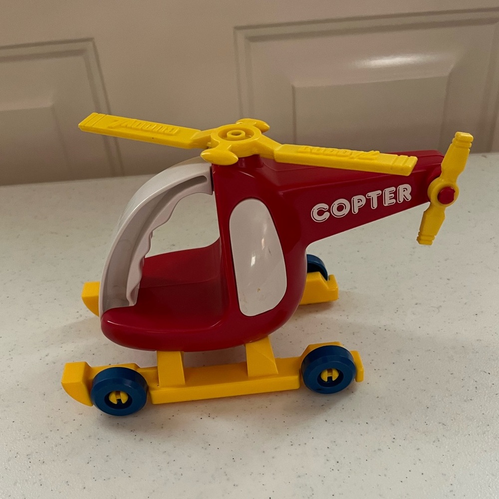 Vintage BuddyL Toy Helicopter
